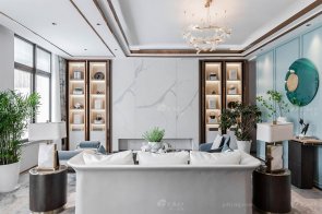 江蘇揚州現(xiàn)代輕奢別墅家具樣板間項目實景案例實景完工展示！