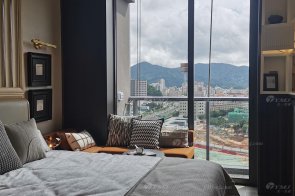深圳龍華盛薈城郎悅坊項目現(xiàn)代極簡商務公寓樣板房家具案例完工實景！